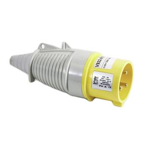 110V 32A SiteForce® Yellow Plug - IP44
